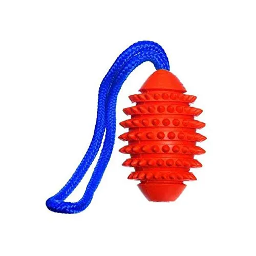 Karlie Ruffus Vollgummi Aqua Football L: 26 cm ø: 9 cm orange