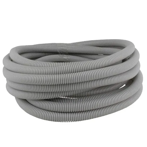 Unitec 404011 Flexrohr, Länge: 10 m, Durchmesser: 20 mm, Klassifizierung: 2221, Farbe: KL: 2223, Material: PVC