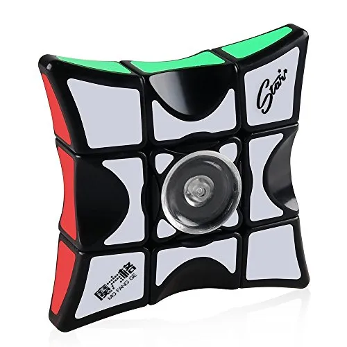 D-FantiX Fidget Spinner Cube, 1x3x3 Zauberwürfel und Spinner in Einem