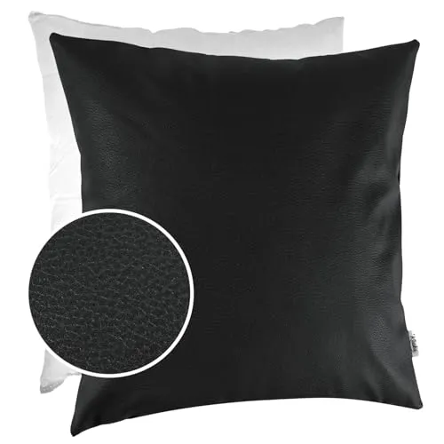 Kissenbezüge Schwarz von Kisska