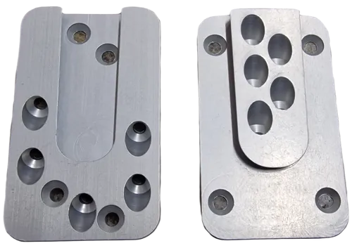 PITZL Holzverbinder HVP - Aluminium eloxiert 60x100x12 mm - Eisenwaren - Robuster Holzverbinder für stabile Anschlüsse, ideal für kreative Bauprojekte und Konstruktionen.