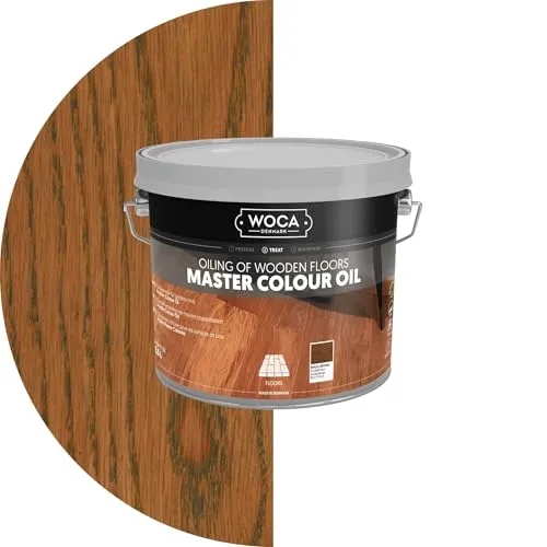 Produktbild WOCA Holzbodenöl Colouröl dunkelbraun 102