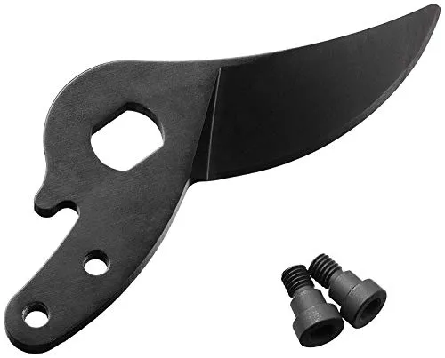 Original Ersatz-Klinge für Fiskars Profi Bypass Gartenschere PB-8 M / L, PTFE-beschichtet, Schwarz, 1026281