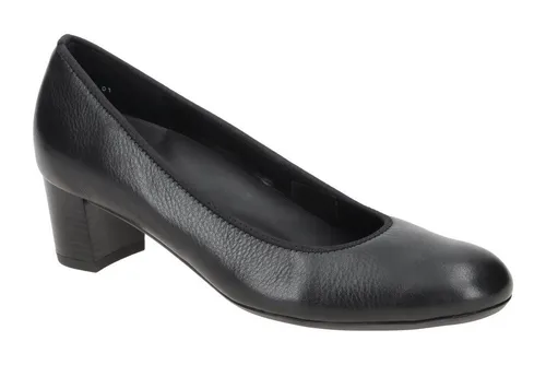 ara Damen 1252302 Pumps, 38 EU Weit - Damen-Pumps aus hochwertigem Leder mit Blockabsatz für optimalen Tragekomfort, ideal für den Alltag oder besondere Anlässe.