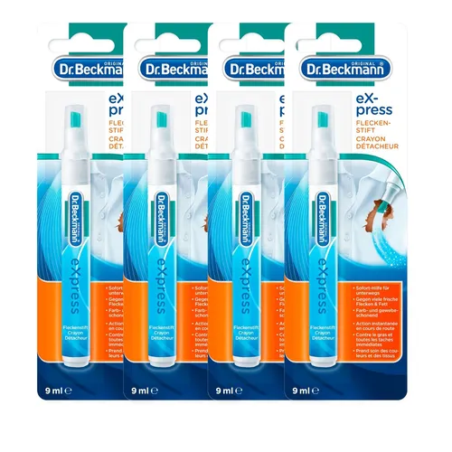 Dr. Beckmann express Fleckenstift 9 ml (4er Pack) von Dr. Beckmann