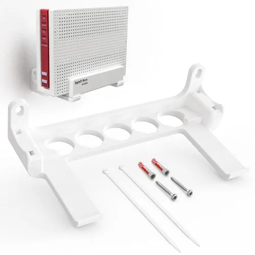 Wandhalterung Halter für FritzBox 6690 & 6591 Cable