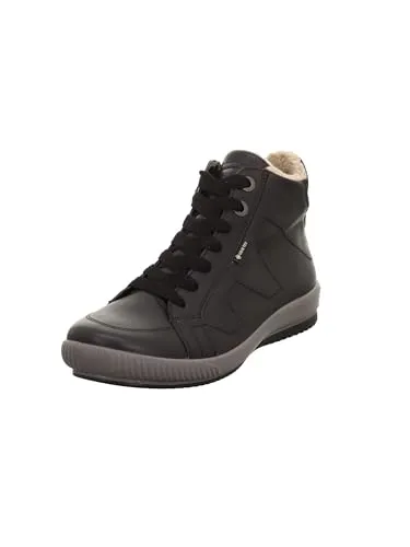 Legero Damen TANARO 5.0 - warme Gore-Tex Stiefelette in Schwarz - Wanderschuhe mit wasserdichter GORE-TEX Membran und praktischem Innenzipp für schnellen Einstieg. Komfortweite 'G' sorgt für ein angenehmes Tragegefühl.