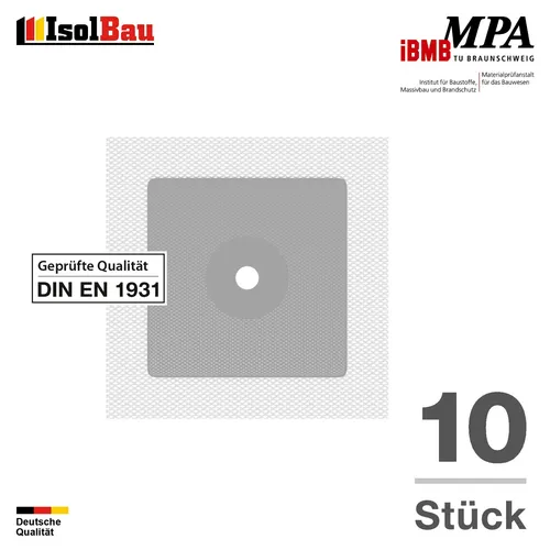 Isolbau Wandmanschette 10 Stk. top Rohrabdichtung Abdichtung Dichtmanschette