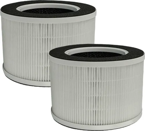 vhbw 2x Luftilter kompatibel mit Medion MD 19778 Luftreiniger - Kombifilter Vorfilter + HEPA + Aktivkohle