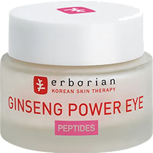 Erborian Ginseng Power Eye 15 ml Augencreme - Augencreme mit Ginseng-Extrakt, revitalisiert müde Augen, reduziert Schwellungen und dunkle Ringe für ein strahlendes Aussehen.