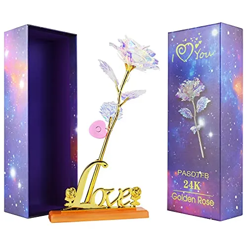 Weihnachten Geschenke für Frauen Ewige Rose Geburtstagsgeschenk für Frauen Galaxy Rose Geschenke für Mama Freundin Mädchen Oma Schwester Frau Weihnachten Geburtstag Jahrestag Hochzeits Valentinstag