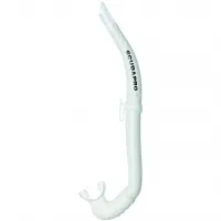 Scubapro Apnea Schnorchel, Weiß - Flexibler Apnea Silikonschnorchel, faltbar und handlich, ideal für Freitauchen und Sicherungstaucher – passt in fast jede Jackettasche.