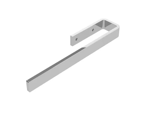 Handtuchhalter Bath-O-Line | 320mm einarmig | Chrom - Moderner Handtuchhalter aus Aluminium, verchromt und starr. Inklusive Befestigungsmaterial für einfache Montage. Ideal für jedes Badezimmer und sorgt für Ordnung.