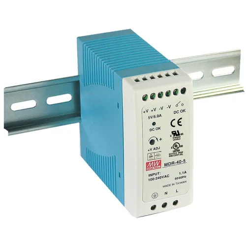 MEAN WELL MDR-40-5 30W 5V 6A Hutschienen Netzteil DIN-RAIL