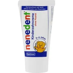 Nenedent Kinderzahncreme ohne Fluorid 50 ML