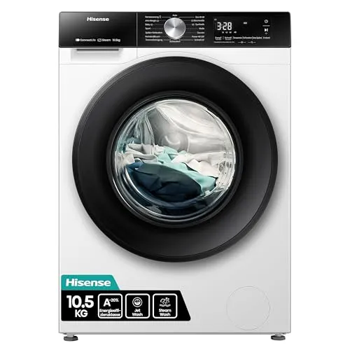 Hisense WF3S1043BW3 Waschmaschine mit Dampffunktion von Hisense