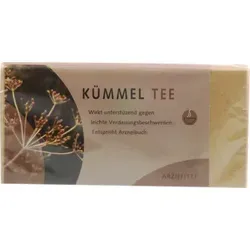 Kümmeltee 25 ST - Tees zur Linderung von Verdauungsbeschwerden, ideal gegen Völlegefühl und Blähungen. Enthält 25 Filterbeutel für eine einfache Zubereitung.