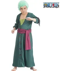 Chaks One Piece Kostüm Pirat Lorenor Zoro in grün von Chaks