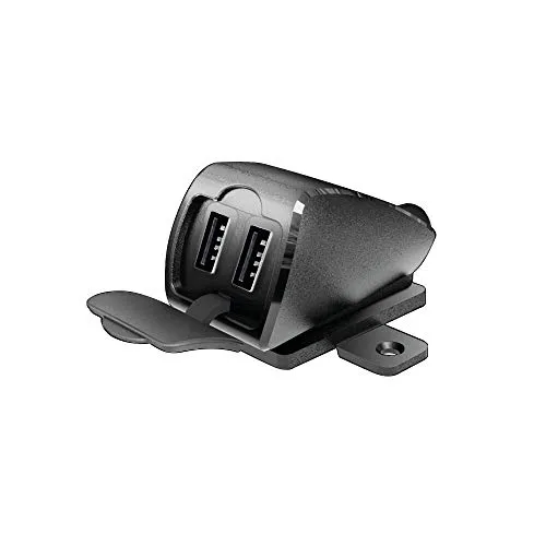 LAMPA 38827 USB-Ladegerät für Motorrad mit Schraubverschluss - Praktisches USB-Ladegerät für Motorräder, ideal für unterwegs. Mit sicherem Schraubverschluss für zuverlässigen Halt und einfache Montage.