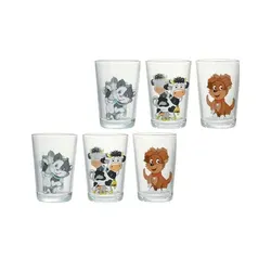 Ritzenhoff & Breker Becherset  6-teilig   , mehrfarbig , Glas , Maße (cm): H: 25