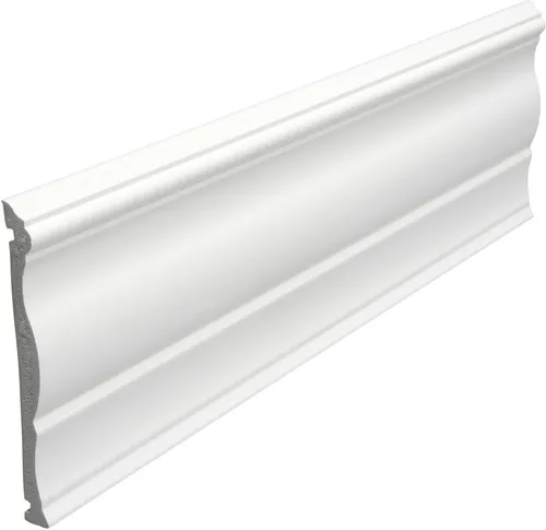 Primo Fußleiste 2500 x 120 x 12 mm weiß von Primo