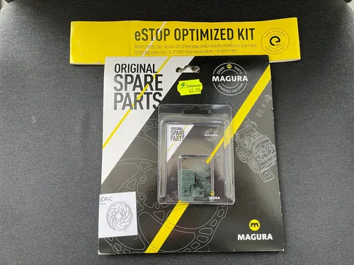 Magura MT eSTOP Optimized Kit 203/C - 8.S - Fahrradbremsen mit optimaler Bremsleistung: 203mm MDR-C Scheibe, 6-Loch und 8.S Bremsbeläge für sicheres Fahren.