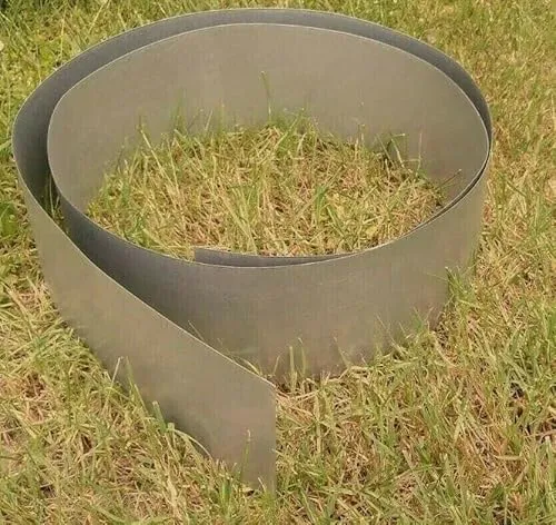 Rasenkante Rolle Edelstahl 15 cm hoch