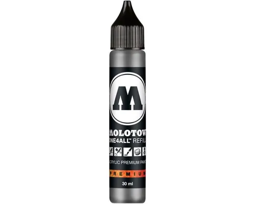 MOLOTOW Füllhalter Nachfülltinte One4All für Permanentmarker 30ml cool grey pastell