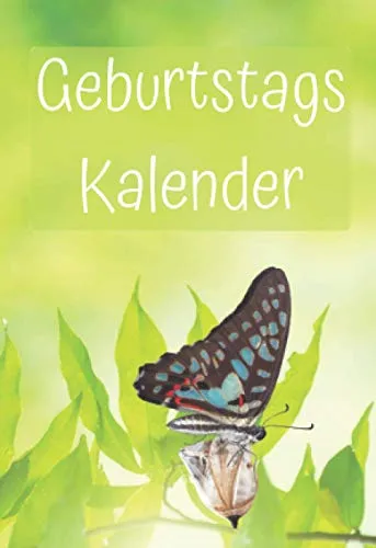 Geburtstagskalender: Geburtstagskalender Buch jahresunabhängig zum Ausfüllen, klein A6