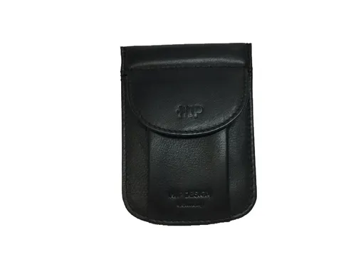 HJP Schlüsseltasche Lederglockenschlüsseltasche mit Federverschluss