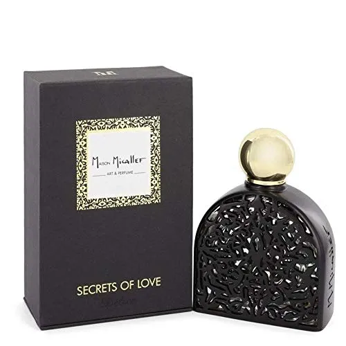 M. Micallef Secrets Of Love Delice Eau de Parfum 75 ml - Eau de Parfum für Damen, fesselnder orientalischer Duft mit einer einzigartigen Kombination aus fruchtigen und floralen Noten, ideal für besondere Anlässe oder den Alltag.