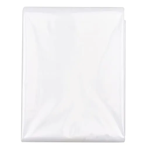 MEAORGROW Polyethylenfolie Transparent Gewächshausfolie, Extra Dick Reißfest Gartenfolie aus Polyethylen, Gewächshausfolie Tunnelfolie Tomatenhaus Folie (2 x 3m)