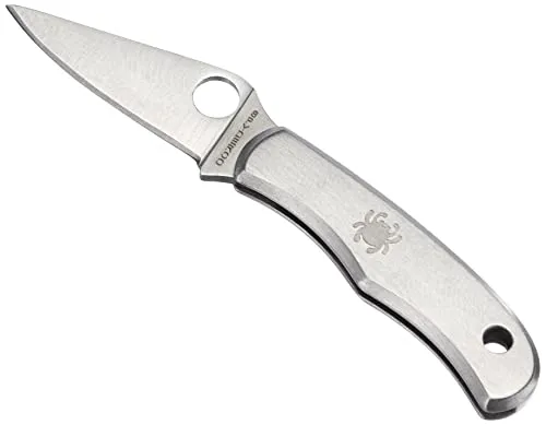 Spyderco C133P Bug Knife - Kompaktes Taschenmesser - Klappmesser mit einer Gesamtlänge von 7,4 cm und einem leichten Design von nur 12 g, ideal für den Alltag und Outdoor-Aktivitäten.