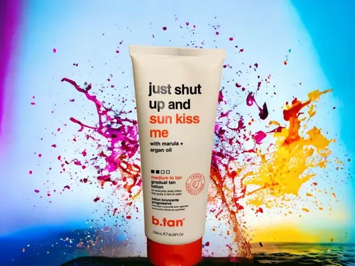 Just Shut Up And Sun Kiss Me Selbstbräunungslotion mit Marula & Argan- Öl 236ml