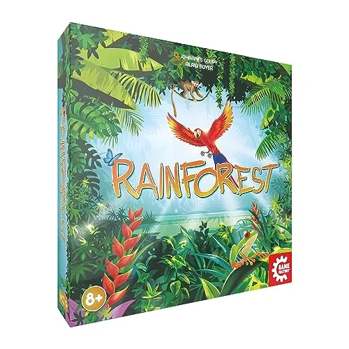 Game Factory - Rainforest: Gesellschaftsspiel für Rätsel- und Ratespaß - Gesellschaftsspiel von Carletto Deutschland, ideal für Hobbyisten und Familien, fördert das gemeinsame Spielen und Raten.