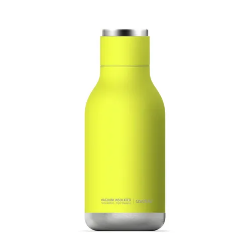 ASOBU Urban Drink Bottle Lime 0.473 L - Trinkflasche mit trendigem Design, ideal für unterwegs und umweltfreundlich – perfekt für aktive Lebensstile.