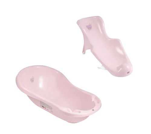 Hylat Baby Badewanne Set – TÜV Rheinland zertifiziert, Rosa von Hylat Baby