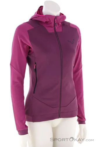 Dynafit Damen Blacklight Therm Hoodie Jacke (Größe M, pink)