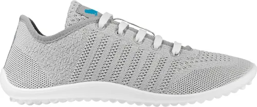 Leguano Sportliche Schnürschuhe Go Uni Grau 41 EU - Sneaker mit ultraleichtem, flexiblem Obermaterial für ein optimales Barfußgefühl. Ideal für Büro und Freizeit, stimuliert Fußzonen und fördert die Fußmuskulatur.