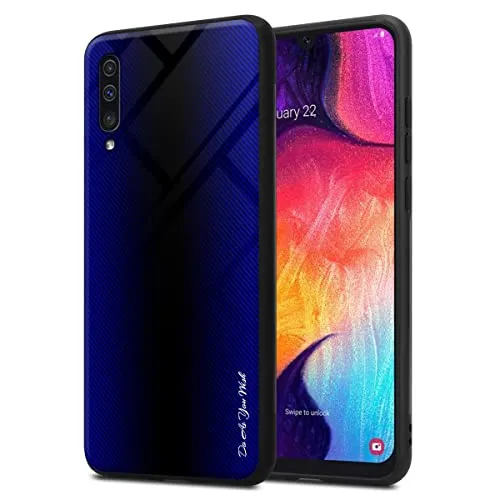 Cadorabo Hülle kompatibel mit Samsung Galaxy A50 4G / A50s / A30s Schutzhülle TPU Silikon Case Glas Slim Kratzfest Weiche Gummi mit Rundumschutz Case Hülle für Galaxy A50 4G / A50s / A30s in Lila