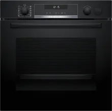 HRG578CB7 Einbau Backofen mit Dampfunterstützung in schwarz von Bosch