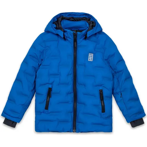 Kabooki LWJIPE 706 - JACKET - Blue - Jacke für Jungen in Blau, wasserabweisend und perfekt für alle Abenteuer im Freien.
