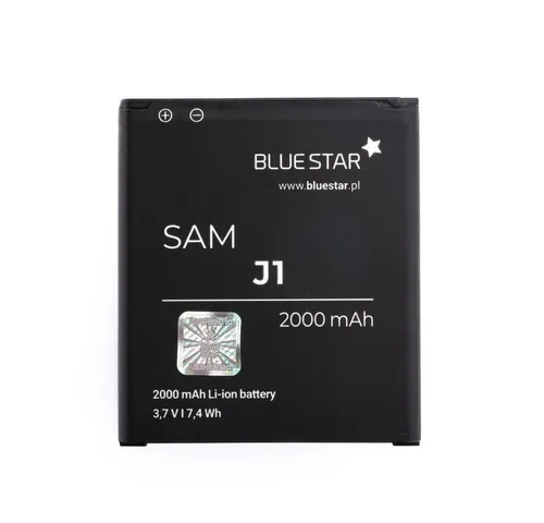BlueStar Bluestar Akku Ersatz kompatibel mit Samsung Galaxy J1 (J100H) 2000 mAh Smartphone-Akku