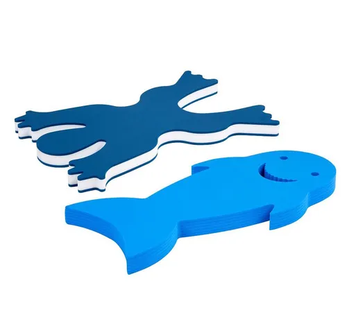 Badeinsel Schwimmflöße-Set Frosch und Hai - Spaß im Wasser mit dem hochwertigen Schwimmflöße-Set