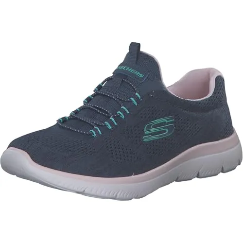 Skechers Summits Fun Flare Damen Sneaker - Marineblau, 40 EU - Damen-Sneaker mit bequemer Dämpfung und sportlichem Design für lässige Freizeitaktivitäten.
