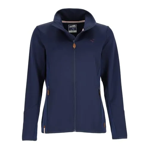 modAS Damen Hybridjacke mit Stehkragen - Jacke mit maritimen Details in Marine Größe 46
