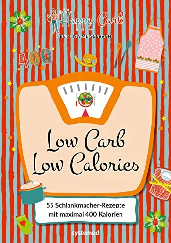 Happy Carb: Low Carb – Low Calories: 55 Schlankmacher-Rezepte mit maximal 400 Kalorien | Kochbuch mit kohlenhydratarmen High-Protein-Gerichten zum Abnehmen