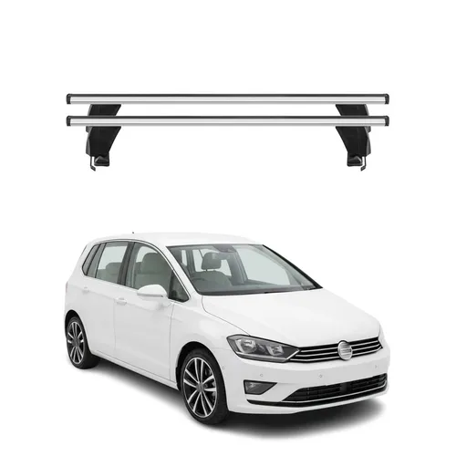 OMAC Dachträger Menabo für VW Golf Sport Van 2014-2019 - Dachgepäckträger aus hochwertigem Aluminium, abnehmbar und wasserbeständig. Ideal für Outdoor-Abenteuer und vielseitig einsetzbar mit verschiedenen Trägersystemen.