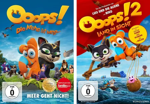 DVDs * OOOPS !  1 + 2 ( DIE ARCHE IST WEG