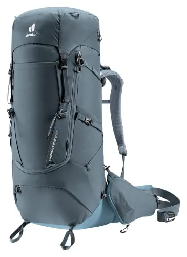 Deuter Aircontact Core 60+10 Trekking Rucksack 2024 - Rucksäcke mit Aircontact Rückensystem für optimale Belüftung und Lastenübertragung. Ergonomische Passform und umweltfreundliche Materialien machen ihn zum idealen Begleiter für jedes Abenteuer.